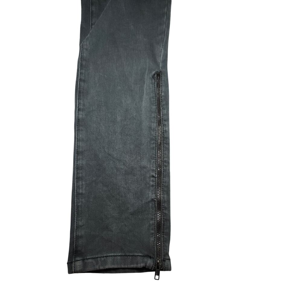 BLANKNYC Skinny Jeans Denim Pants Ankle Zip Charcoal Gray Women's Size 30 - Picture 3 of 15